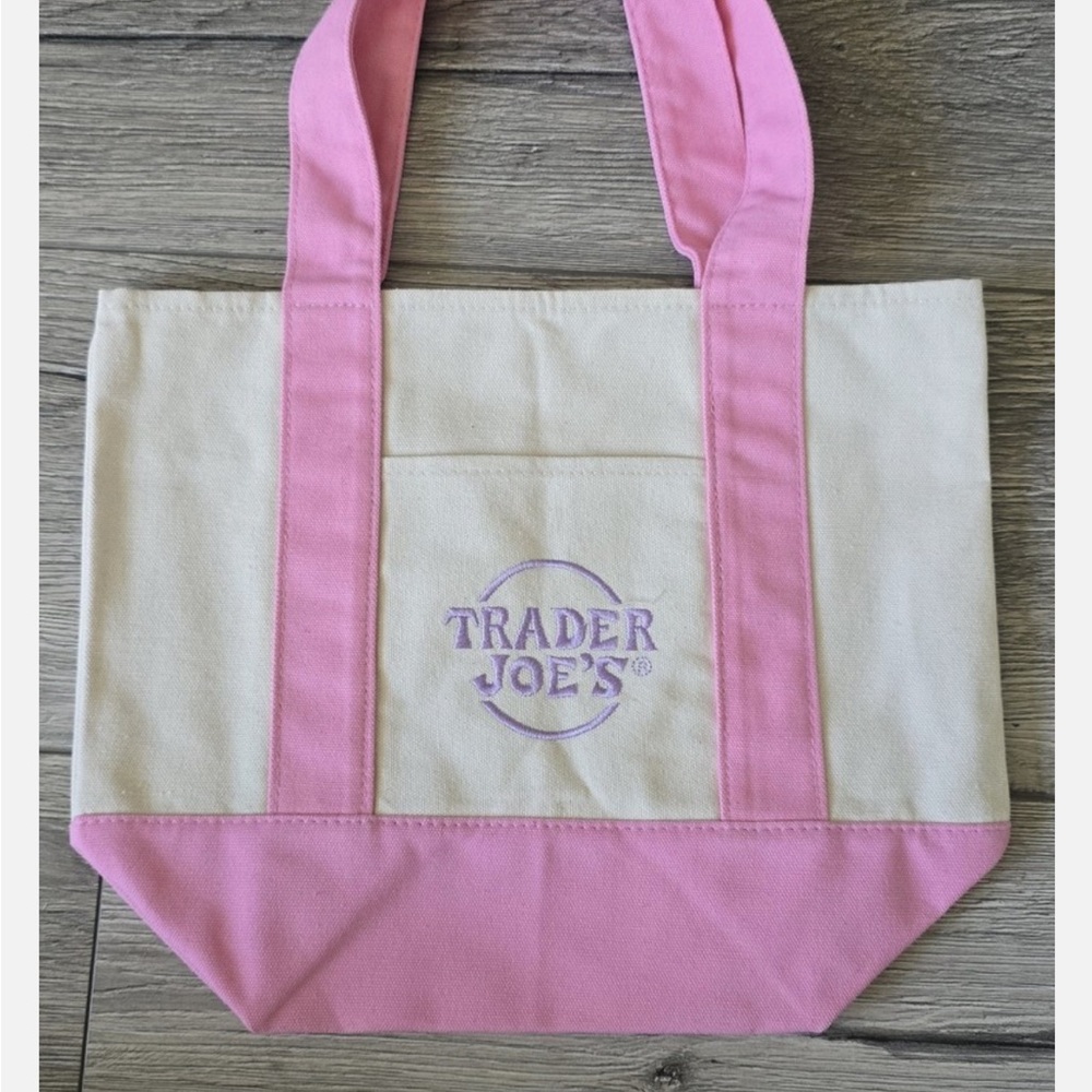 Trader Joe’s Pastel Tote Bag 2025